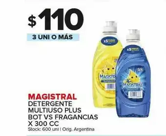 Carrefour Maxi Magistral Detergente Multiuso Plus Bot Vs Fragancias oferta