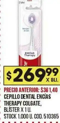 Coto Cepillo Dental Encías Therapy Colgate Blíster oferta
