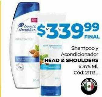 Diarco Shampoo Y Acondicionador Head & Shoulders oferta