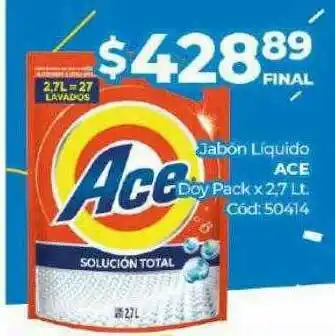 Diarco Jabón Líqquido Ace Doy Pack oferta