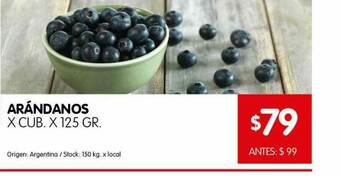 Disco Arándanos oferta