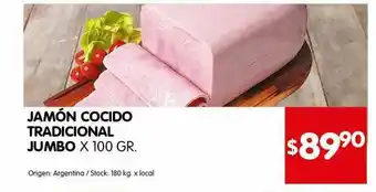 Disco Jamón Cocido Tradicional Jumbo oferta
