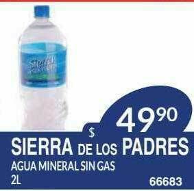 Masivos Sierra De Los Padres Agua Mineral Sin Gas oferta