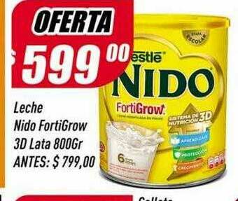 Supermercados Comodin Leche Nido Fortigrow 3d oferta