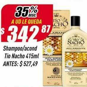Supermercados Comodin Shampoo Acond Tio Nacho oferta