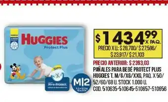 Coto Pañales Para Bebé Protect Plus Huggies oferta