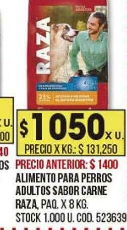 Coto Alimento Para Perros Adultos Sabor Carne Raza oferta