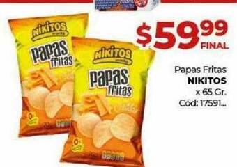 Diarco Papas Fritas Nikitos oferta