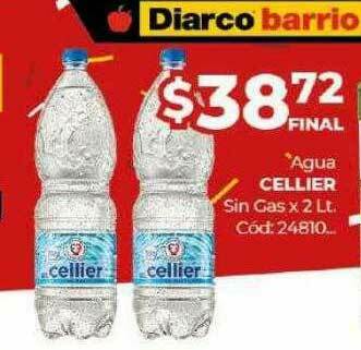 Diarco Agua Cellier Sin Gas oferta