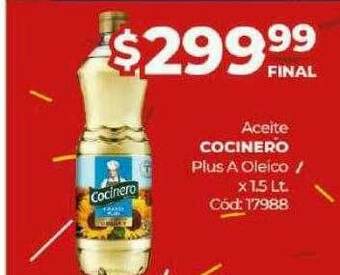 Diarco Aceite Cocinero Plus A Oleico oferta