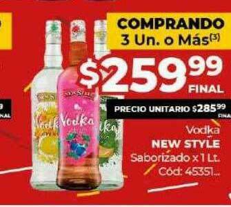 Diarco Vodka New Style oferta