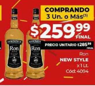 Diarco Ron New Style oferta