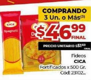 Diarco Fideos Cica Fortificados oferta