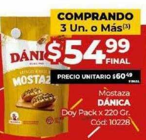 Diarco Mostaza Dánica Doy Pack oferta