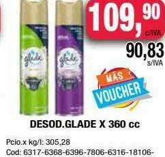 Maxiconsumo Desod. Glade oferta