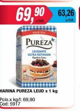 Maxiconsumo Harina Pureza Leud oferta