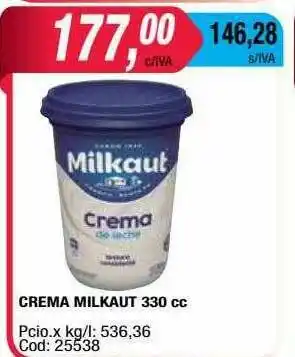 Maxiconsumo Cream Milkaut oferta