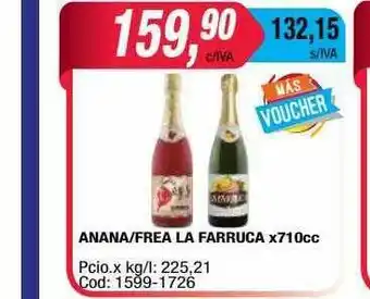 Maxiconsumo Anana Frea La Farruca oferta