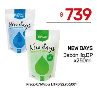Nini Mayorista New days jabón líq.dp oferta