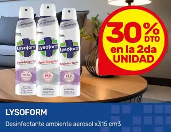 Nini Mayorista Lysoform desinfectante ambiente aerosol oferta