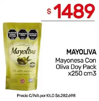 Nini Mayorista Mayoliva mayonesa con oliva oferta