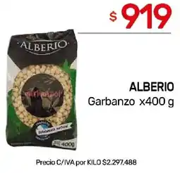 Nini Mayorista Alberio garbanzo oferta