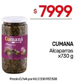 Nini Mayorista Cumana alcaparras oferta