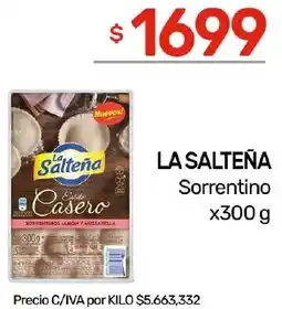 Nini Mayorista La salteña sorrentino oferta