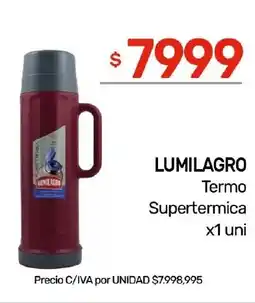 Lumilagro termo supertermica