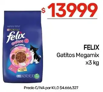 Nini Mayorista Felix gatitos megamix oferta