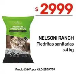 Nini Mayorista Nelsoni ranch piedritas sanitarias oferta