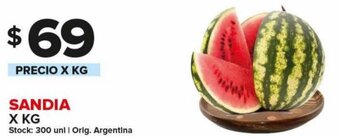 Carrefour Maxi Sandia x Kg oferta