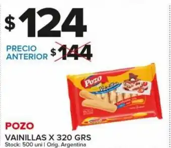 Carrefour Maxi Pozo Vainillas x 320 grs oferta