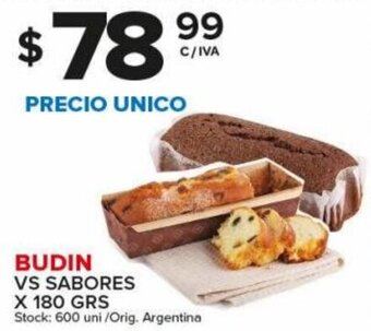Carrefour Maxi Budin Vs Sabores x 180 Grs oferta