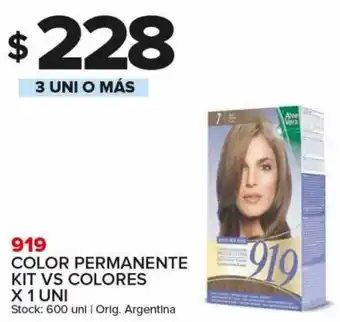 Carrefour Maxi 919 Color Permanente Kit Vs Colores x 1 Uni 3 Uni o Más oferta
