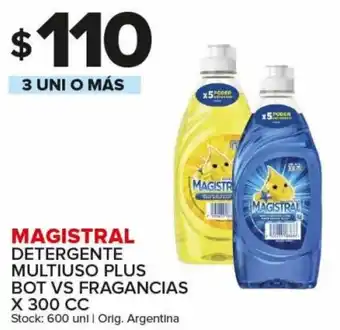 Carrefour Maxi Magistral Detergente Multiuso Plus Bot Vs Fragancias x 300 cc 3 Uni O Más oferta