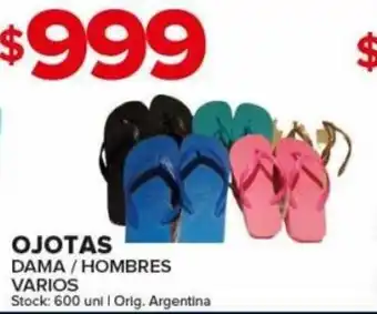 Ojotas Dama/Hombres Varios