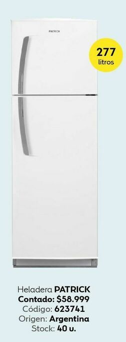 Coppel Heladera patrick oferta