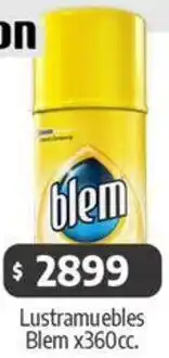 Autoservicio Capo Blem lustramuebles oferta