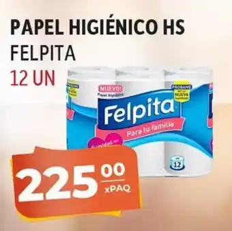 Papel Higiénico HS Felpita 12 Un