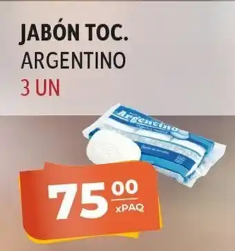 Jabón Toc. Argentino 3 Un