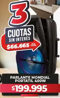 Supermayorista Vital Parlante mondial portatil oferta