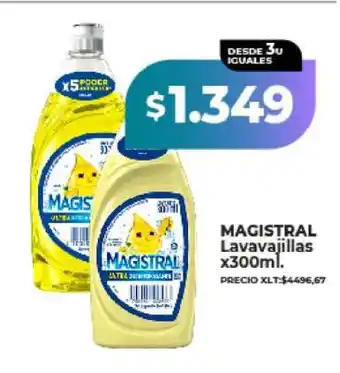 Supermayorista Vital MAGISTRAL Lavavajillas x300ml oferta