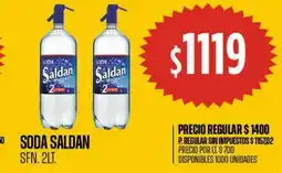 Supermercados Vea SODA SALDÁN oferta