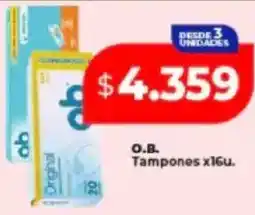 Supermayorista Vital O.B. Tampones oferta