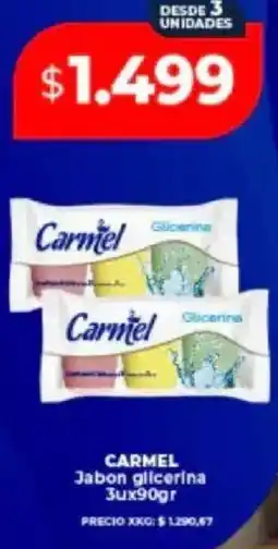 Supermayorista Vital Carmel jabon glicerina oferta