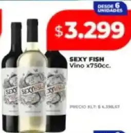 Supermayorista Vital Sexy fish vino oferta