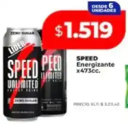 Supermayorista Vital Speed energizante oferta