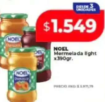 Supermayorista Vital Noel mermelada light oferta