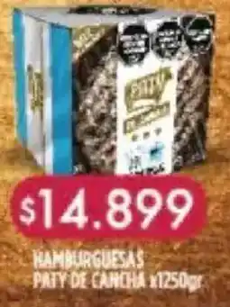 Supermayorista Vital Paty de cancha hamburguesas oferta